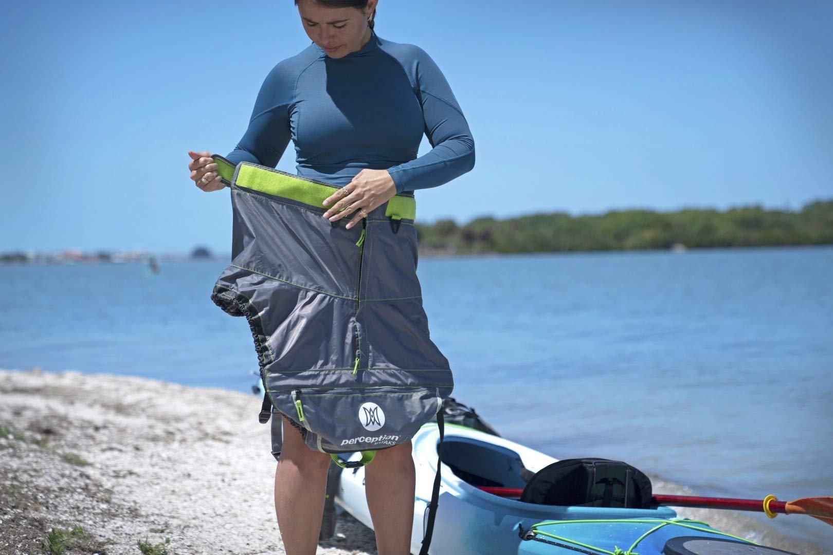 Perception Kayaks Perception Truefit Spray Skirt | Kayak Spray Skirt For Sit Inside Kayaks | Size P7 thru P12