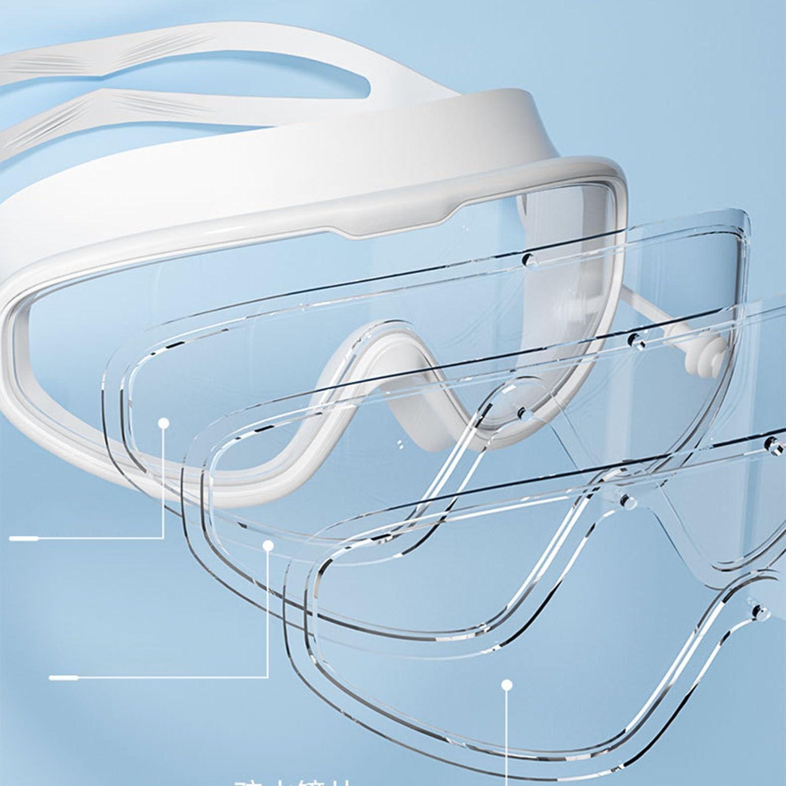 KELINFONG KELINFONG Swimming Goggles Women Anti Fog Anti Uv Wide View Clear Vision No Leaking Swim Goggles for Women Adult Youth Men
