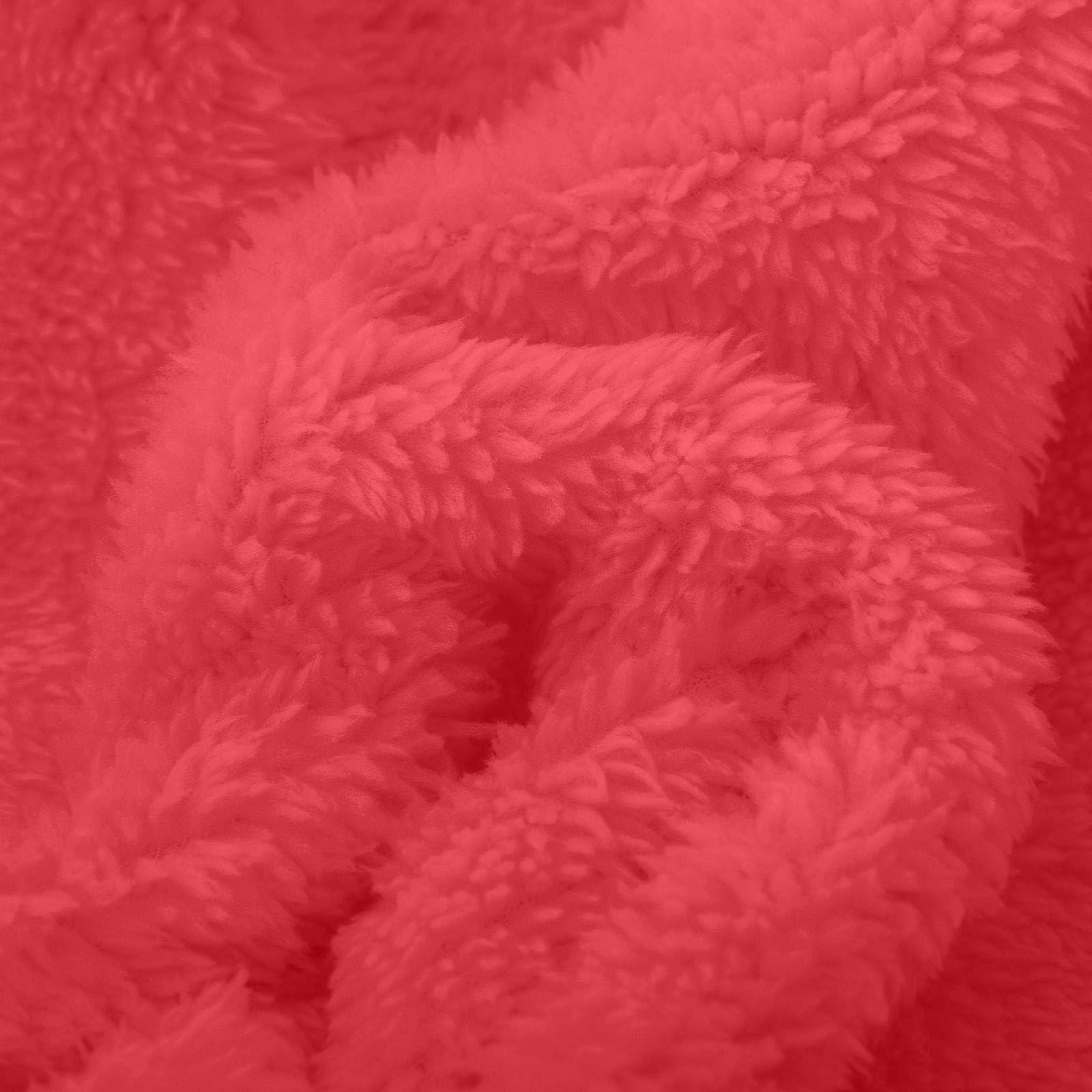 Auwer Sexy Adult Onesie Pajamas for Women Butt Flap Fleece Hooded One Piece Pajamas Womens Fluffy Sleepwear Watermelon Red