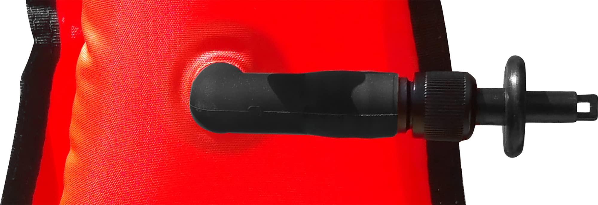 Cressi Cressi Pro HD Surface Marker Buoy for Marking Location of Divers - Resistant and Highly Visible Quality Since 1946