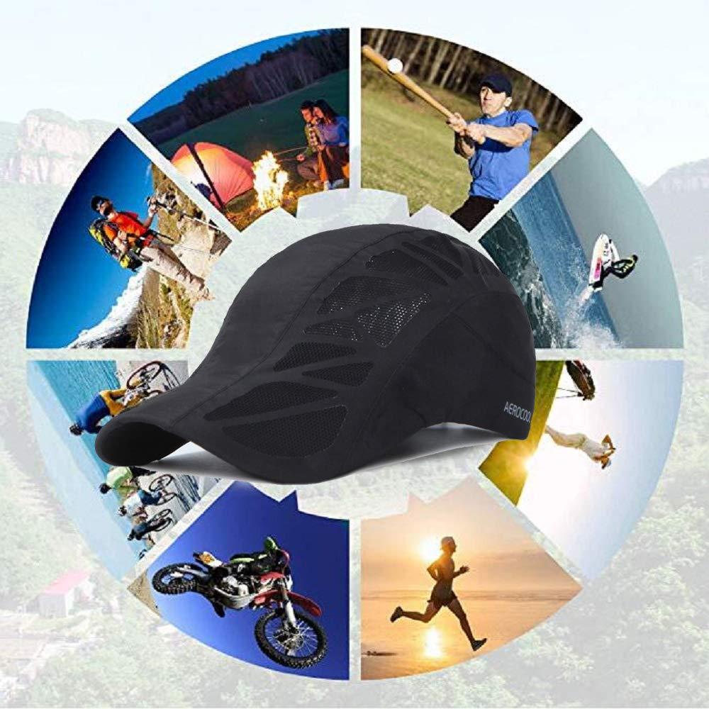CLAPE Croogo Ultralight UPF 50+ Sun Hat Beret Style Quick Dry Sun Protective Beret Hat Summer Sport Running Baseball Cap
