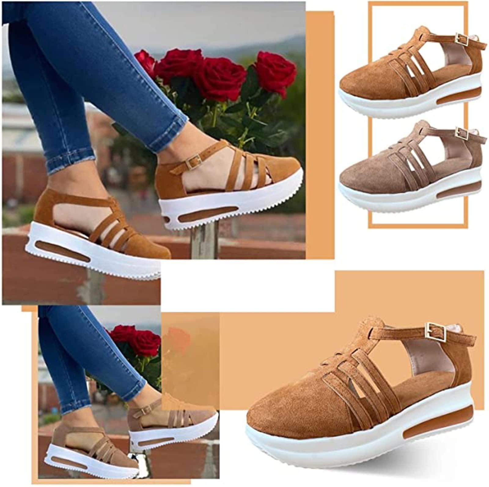 Ladmiple Ladmiple Shoes for Women Slip On Loafer Women\'s Low Top Sneakers Slip On Canvas Shoes Comfort Platform Walking Shoes Dressy Casual Summer Fashion Non Slip Flats Loafers