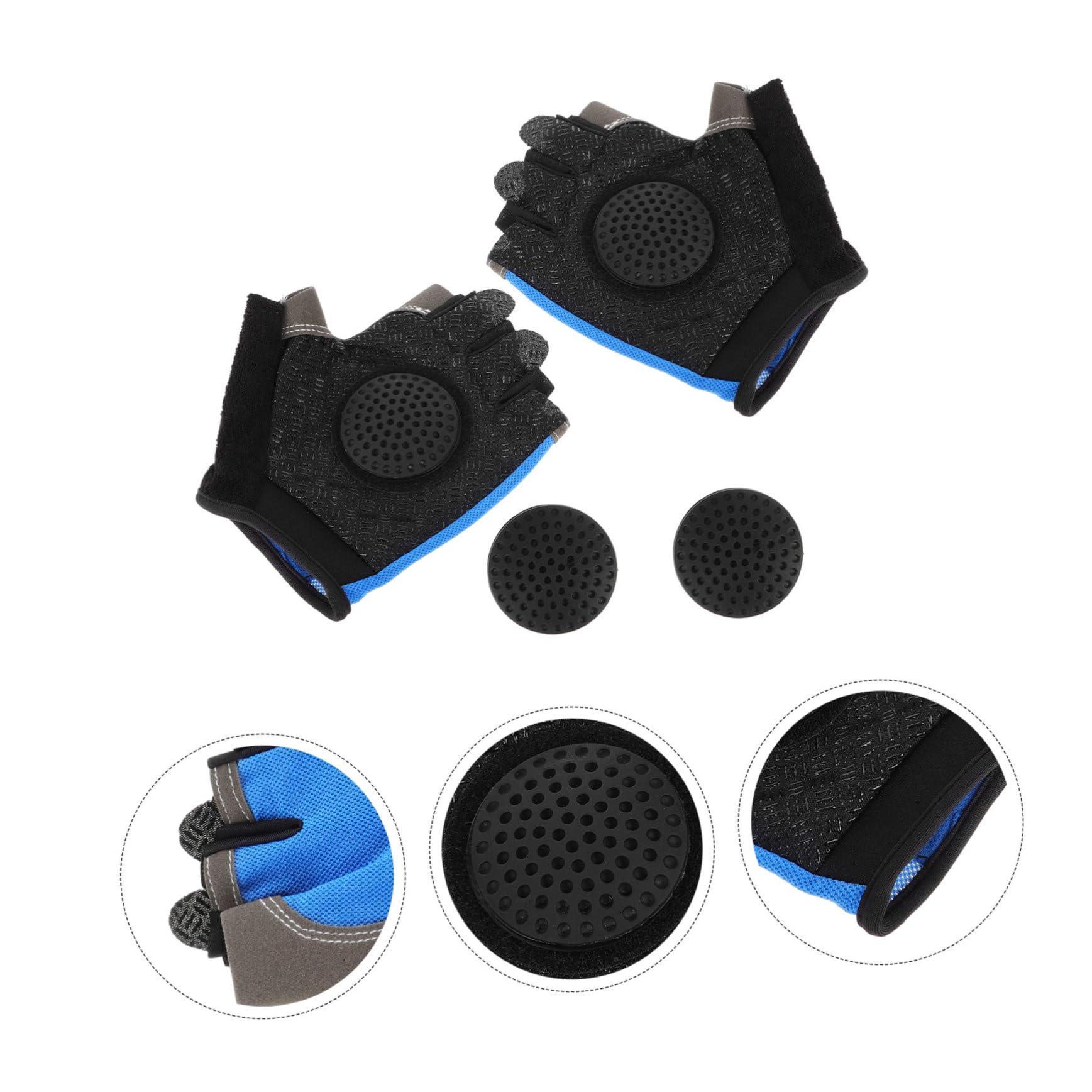 KOMBIUDA KOMBIUDA 1 Pair Basketball Training Gloves Gloves Basketball Control Gloves Basketball Gloves for Dribbling Small Children\'s Gloves Children Ball Handling Gloves Plastic Black