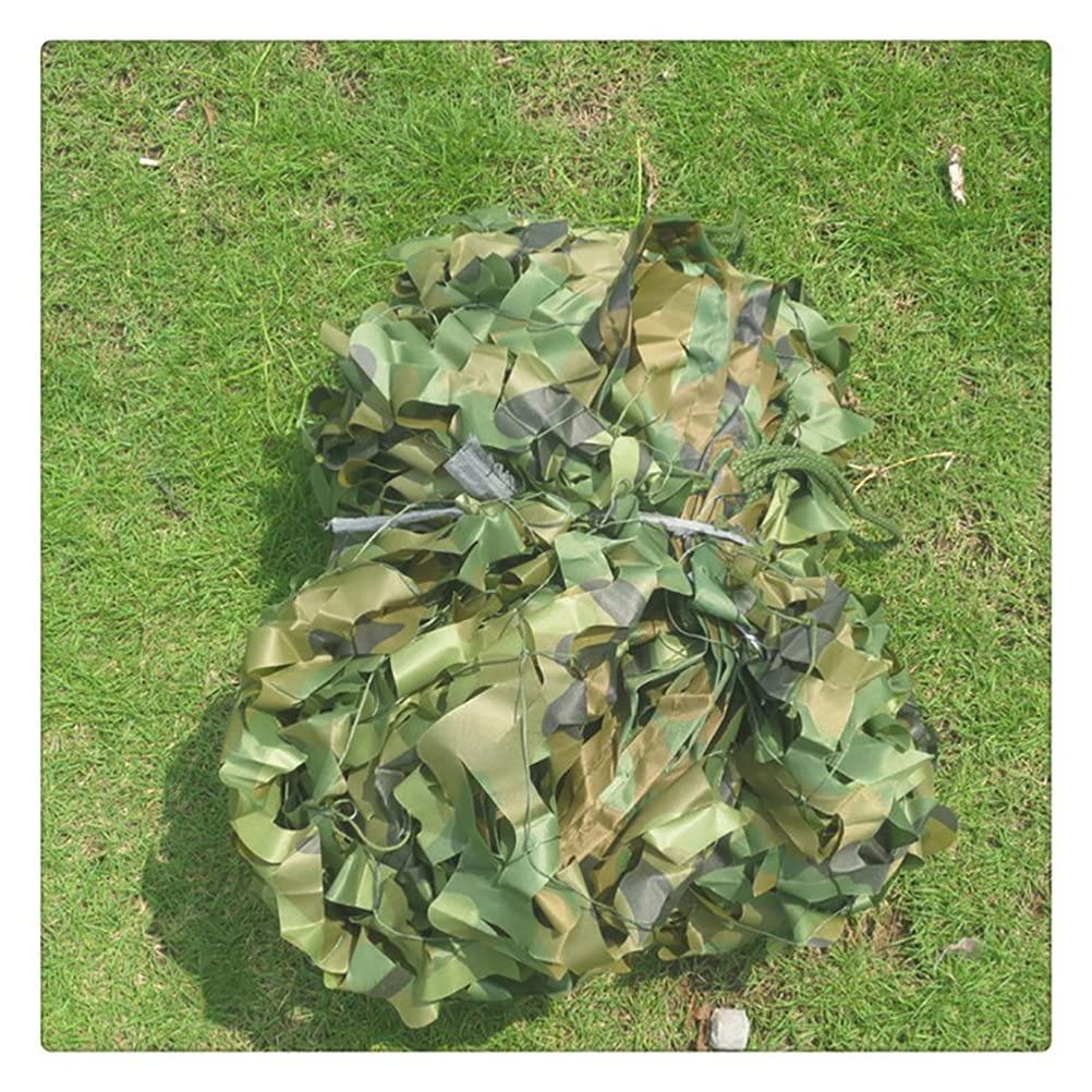 bandezid Camo Netting Bulk Roll Camouflage Net Military Nets,Sunscreen Nets,Camouflage Netting Camo Netting Army Camo Net for Camping Hunting Shooting Outdoor Sunshade Jungle -Camouflage net 4x6m(13x20ft)