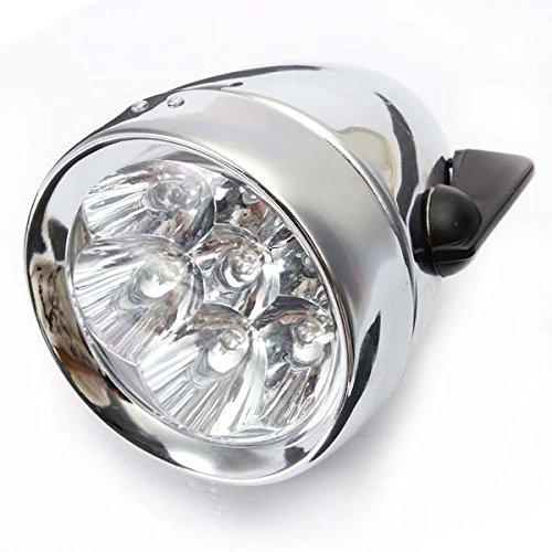 BlueSunshine Vintage Retro Bicycle Bike Front Light Lamp 7 LED Fixie Headlight with Bracket