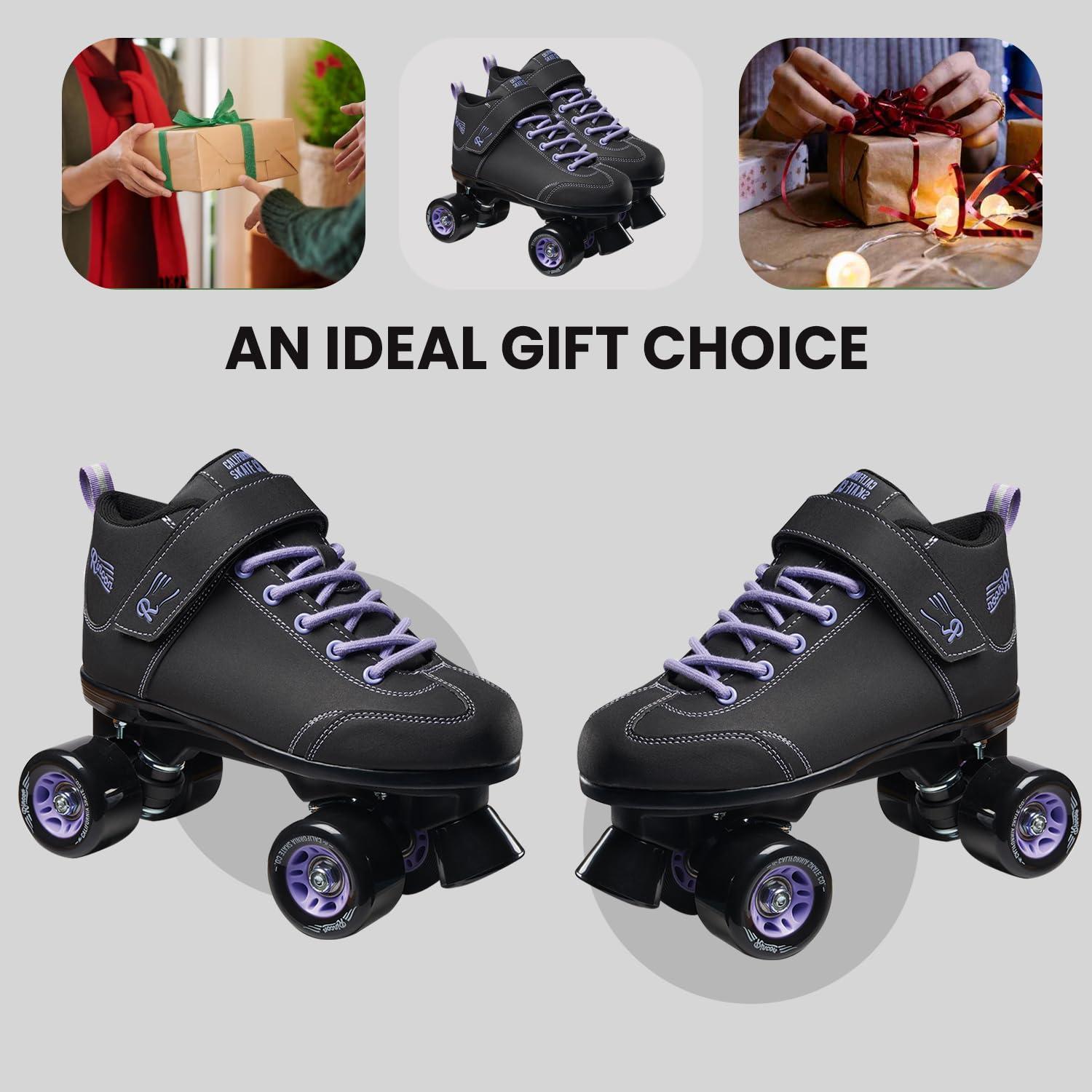 Sure-Grip California Skate Co - Rincon (Purple, Mens 8 / Womens 9)