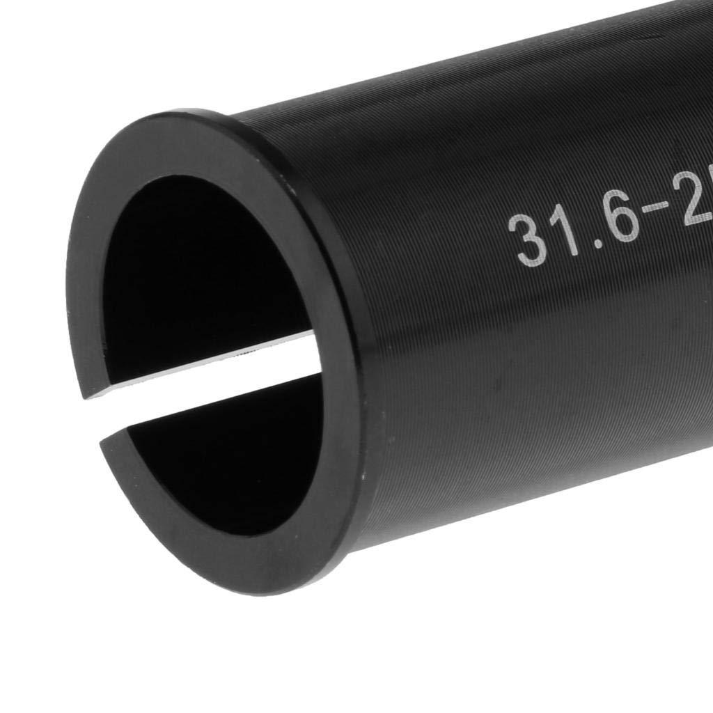 Almencla Almencla Seatpost Adapter Shim Seat Post Tube Adapter Size Convert Bushing, 25.4 to 31.6