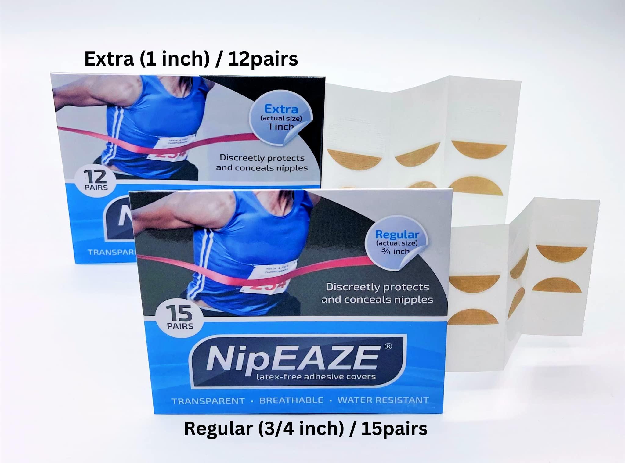 NipEaze NipEaze - The Original Sports Nipple Cover - Nipple Chafing Prevention (Regular - 15pairs)
