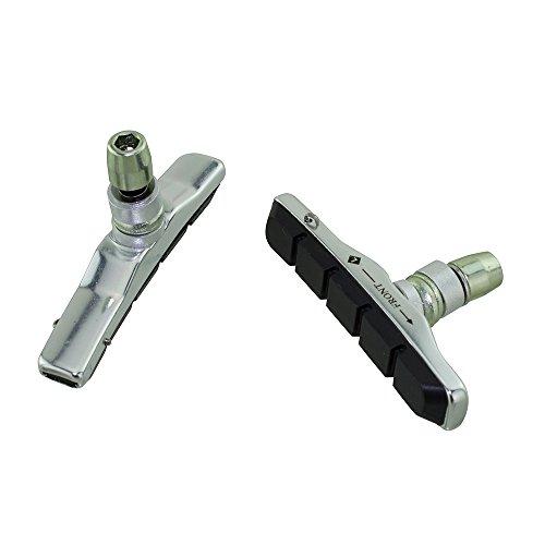 Fenix Fenix 70mm Bike Brake Pads W/Nut Chrome/Black
