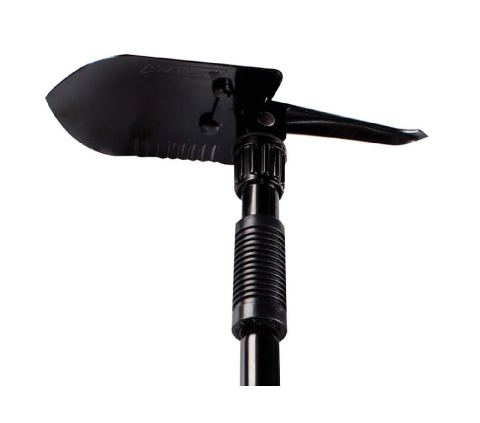 Coleman Coleman Backpacking Folding Shovel & Pick, Steel Folding Spade with Serrated Edge & Carry Case, Great for Camping, Fire Pits, Emergencies, Backyard, & More