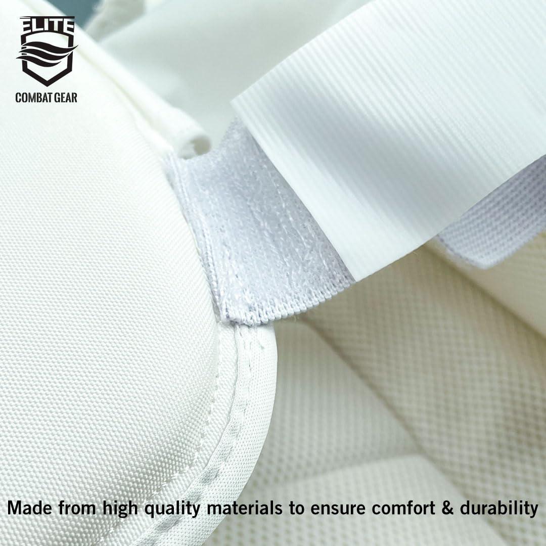 ELITE COMBAT GEAR ELITE COMBAT GEAR - Karate Chest Guard for Kids & Adults (Extra Large)