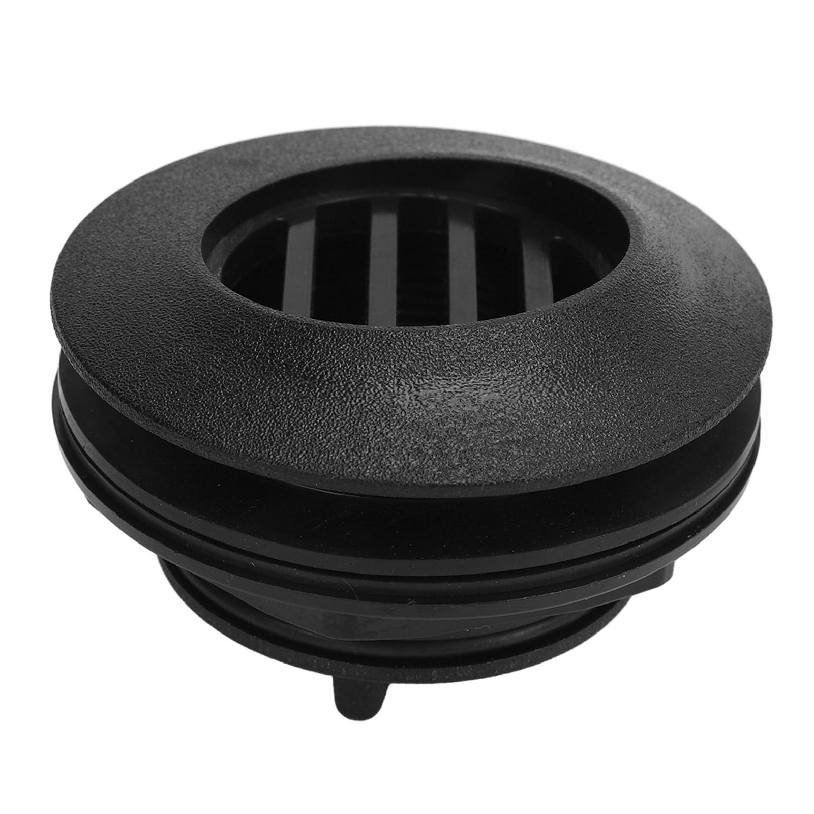 Miriam Song Miriam Song Triple Seal ABS Boat Deck Drain, Easy to Clean, Prevent Blocking, Scupper for Boat Deck Floor (Black)