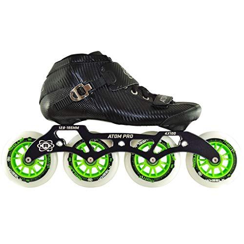 Atom Skates Atom Pro 4 Wheel Outdoor Inline Skate Package (Size 9)