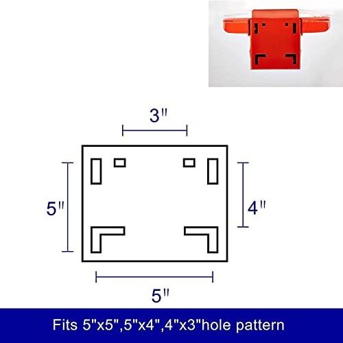 Katop Katop Breakaway Basketball Rim, Heavy Duty Triple Springs Basketball Rim Replacement with Nylon Net Indoor and Outdoor, Standard Goal Reinforced Mounting Bracket Fit Most Size Backboards