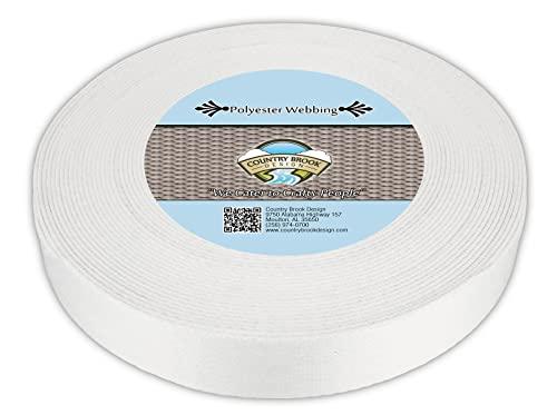 Country Brook Design Country Brook Design - Printable Heat Set Polyester Webbing (1 1/2 Inch, 10 Yards)