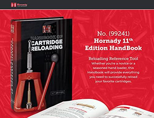 Oeream Hornady Reloading Manual - 11th Edition Handbook of Cartridge Reloading (2021), Features 1,000 Pages of Reloading Data, Techniques and Bullet Information - All Skill Levels, Hard Cover