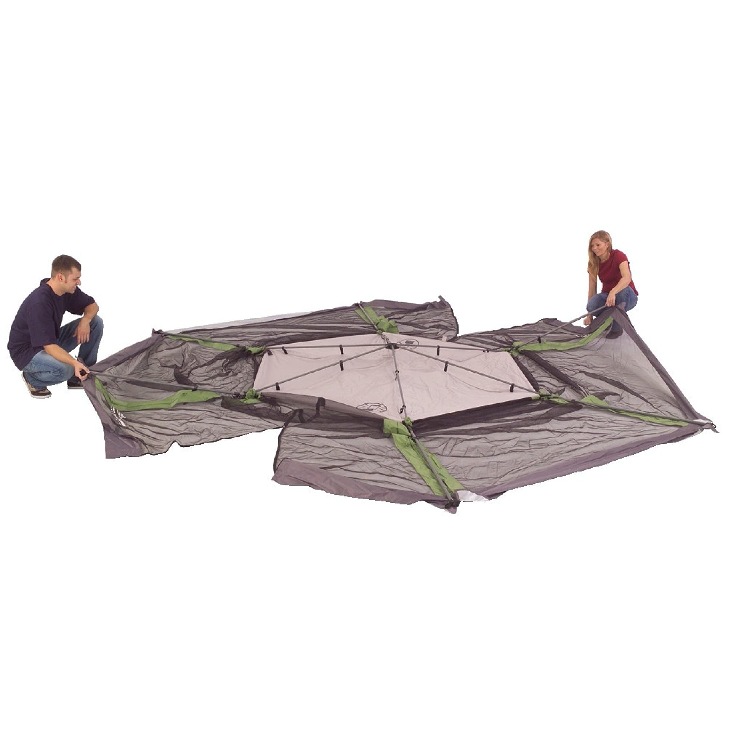 Coleman Coleman Skylodge Screened Canopy Tent with Instant Setup, 10x10/15x13ft Portable Screen Shelter with 1-Minute Setup for Bug-Free Lounging, Great for Picnic, Yard, Beach, Park, Camping, & More