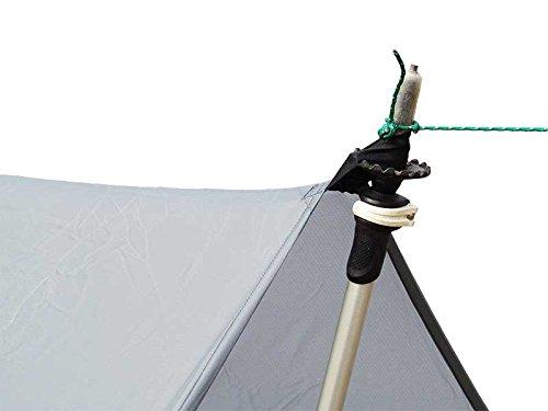 LiteOutdoors LiteOutdoors Silnylon Tarp - 11.6 Oz. - Ultralight Backpacking Tarp or Hammock Tarp (Grey, 8\' x 10\')