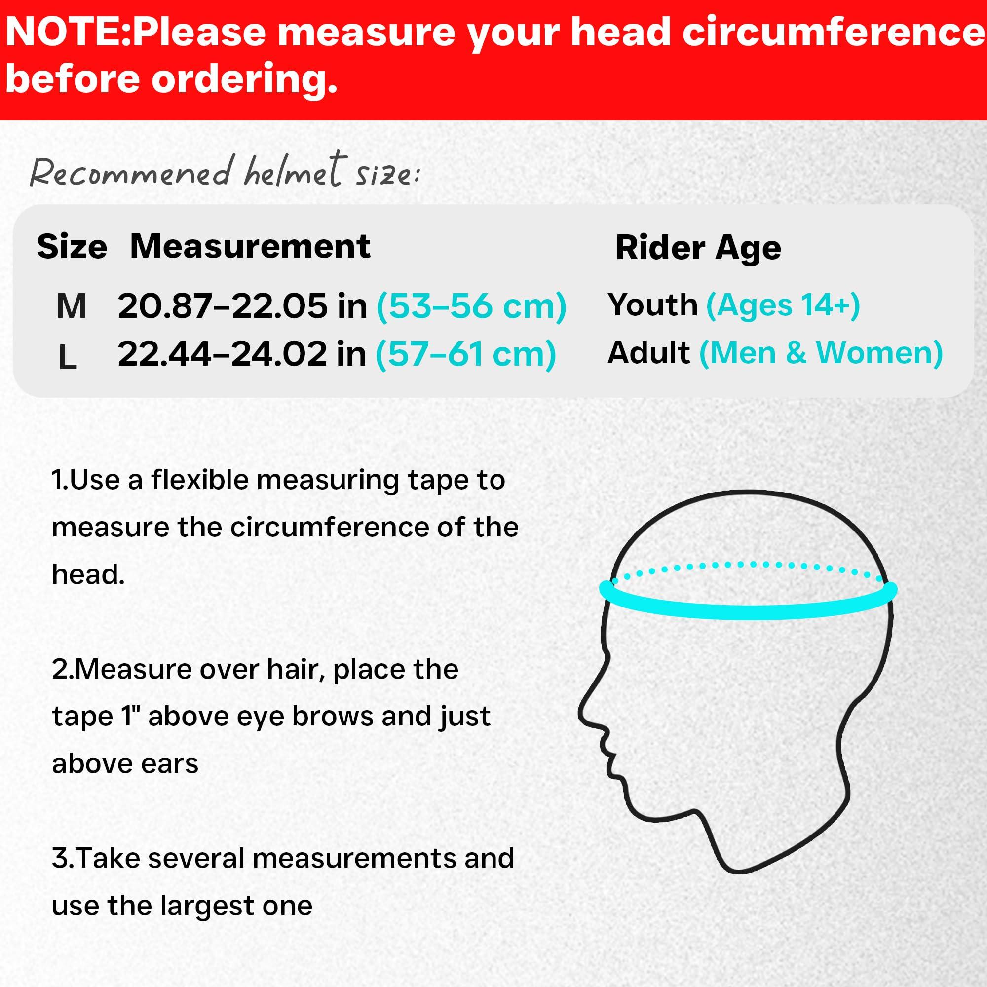 DKONI Bike Helmet Adult Urban:Bicycle Helmet for Men Women with USB Charge Detachable Taillight Helmets for Commuter Cycling Scooters