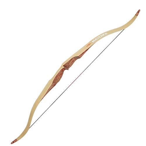 Southland Archery Supply Southland Archery Supply Maverick One Piece Traditional Wood Hunting Bow (Clear Limb 40 pounds, Right)