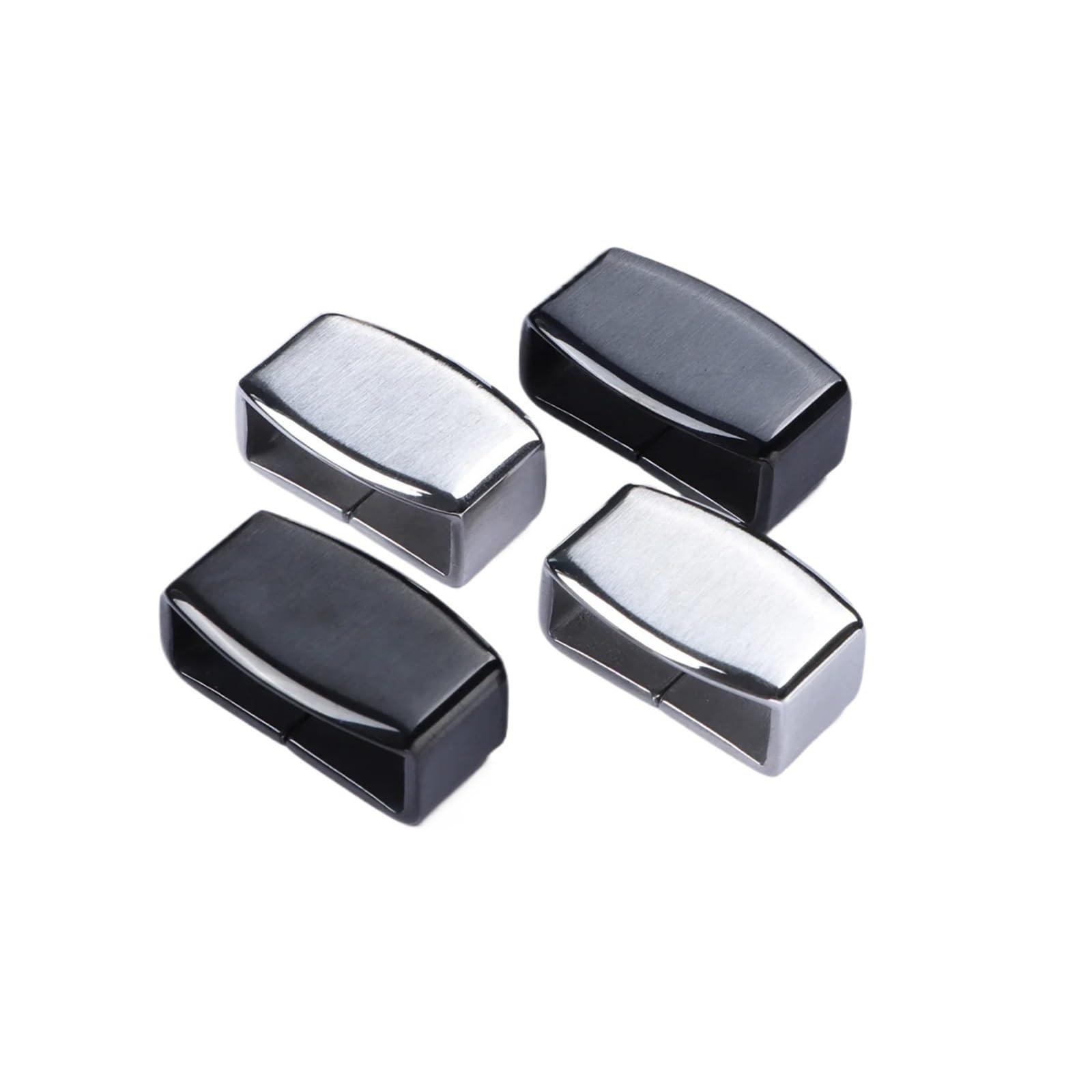 AWKEKAUXB AWKEKAUXB Metal Strap Ring Watch Keeper Loop Watchband 18/20mm Fit For Seiko Holder Retainer Ring Accessories Silicone Rubber Strap Fit For Garmin(Silver Buckle,18MM_NO LOGO)