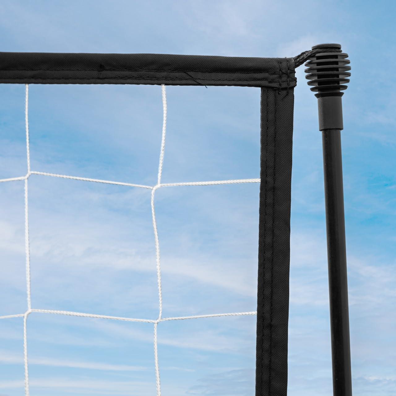 FORZA FORZA Proflex Flat Soccer Goal [4 Size Options] Portable Soccer Goal Net | Pop Up and Play in Minutes! Optional Base Weights Included (Without Weights, 24ft x 8ft)