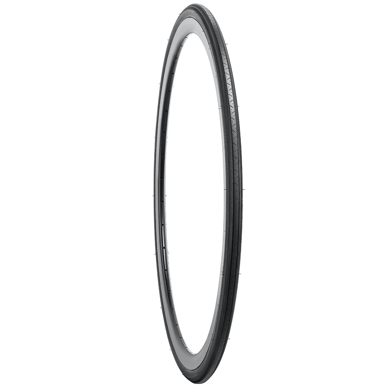 YunSCM YUNSCM 2-PCS Bike Tires 27x1 1/4 (32-630) and 27\" Bike Tubes Schrader Valve with 2 Rim Strips Compatible with 27 x 1 1/4 Bike Bicycle Tires and Tubes (S-318)