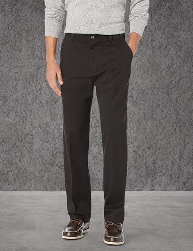 DOCKERS Dockers Men's Classic Fit Easy Khaki Pants (Standard and Big & Tall), Black, 46W x 29L