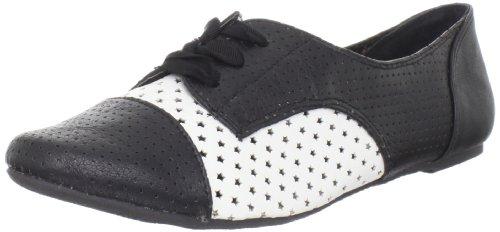 Not Rated Not Rated Women's Stars, Black/White, 9.5 M US
