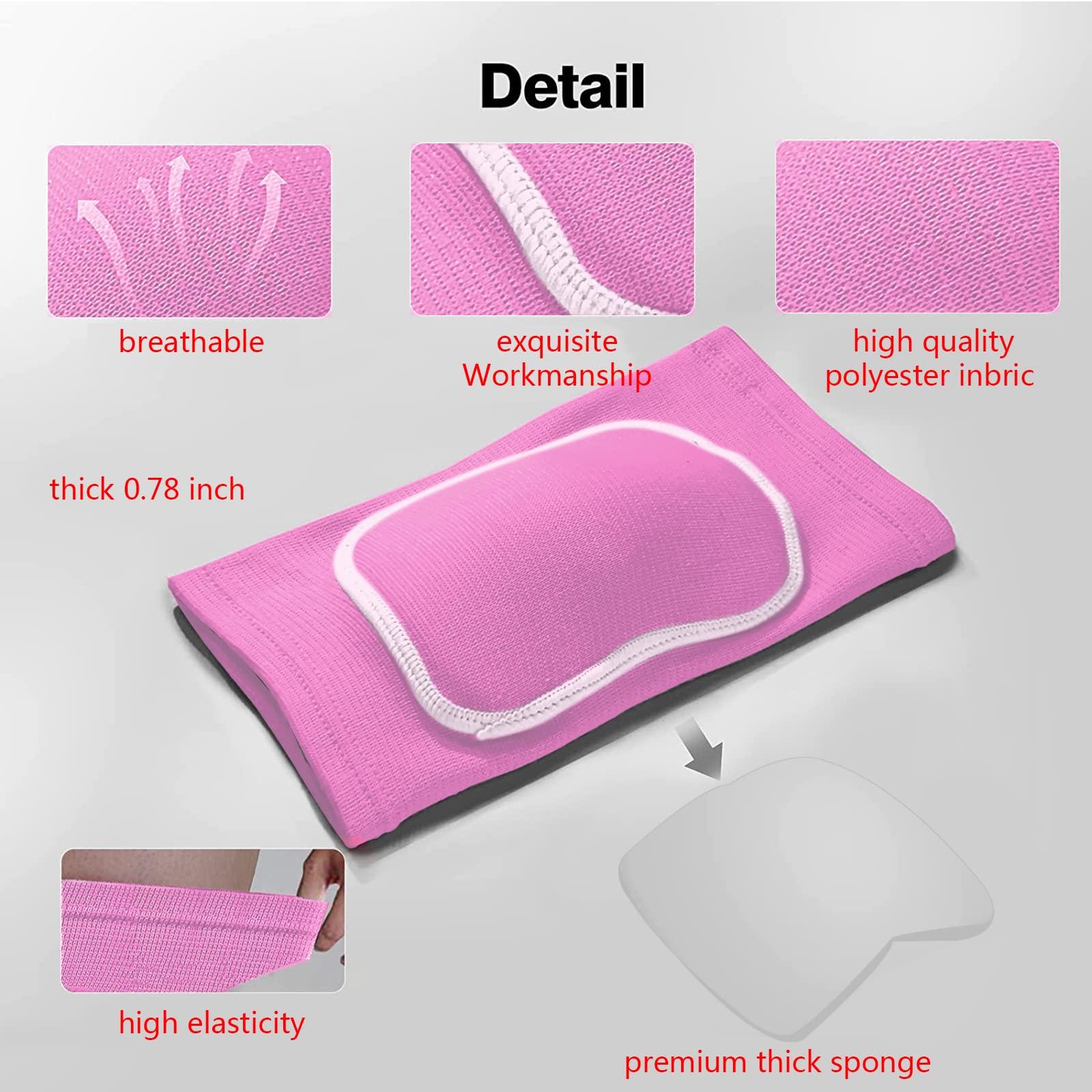 RYBTB RYBTB Volleyball Knee Pads for Women, Men, Youth, Girls, Kids, Knee Brace for Volleyball Basketball Football Dance Yoga Tennis Running Cycling Workout Climbing Wrestling