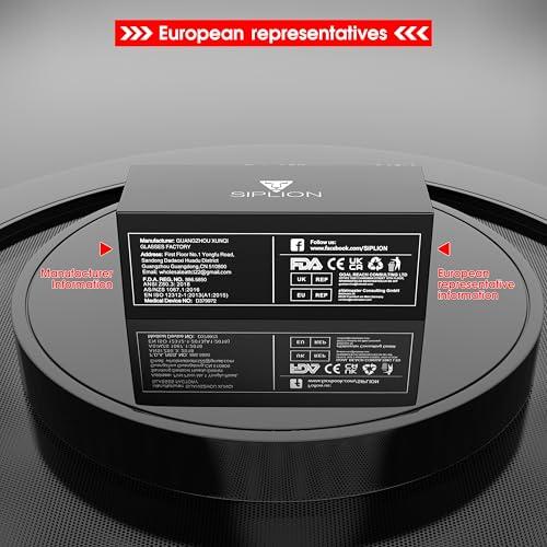 SIPLION SIPLION Men's Sunglasses Polarized Sport Glasses for golf fishing driving Metal Frame Sun glasses 8729 Black+blue