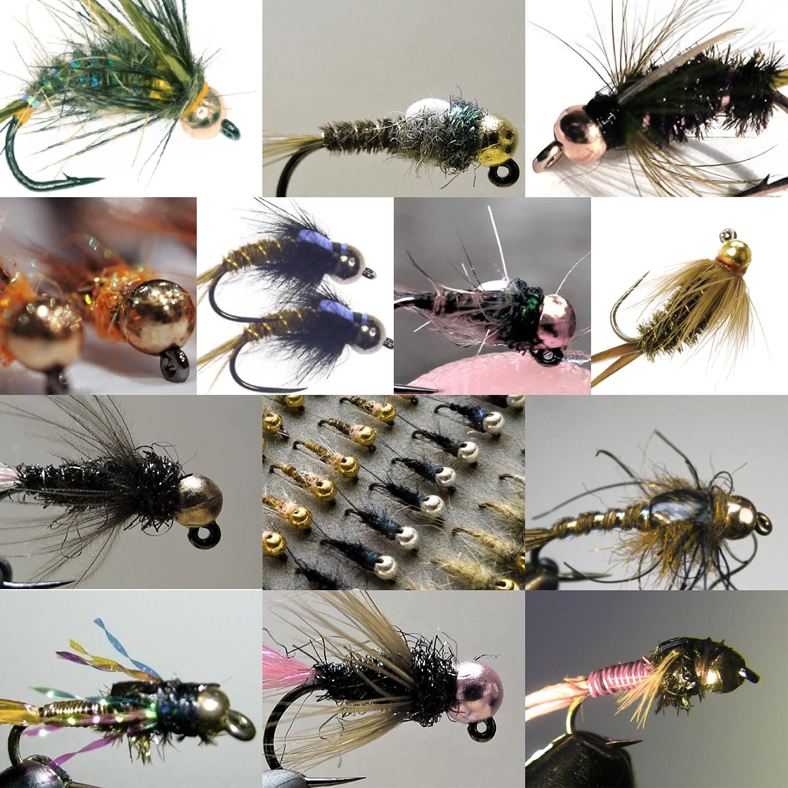 MUUNN MUUNN 100pcs Tungsten Cyclops Beads for Fly Tying, Sink Deeper and Faster 5 Colors/13 Sizes Countersunk Tungsten Beads Fly Tying Beads Head Fly Tying Materials(Sliver,3.0mm)
