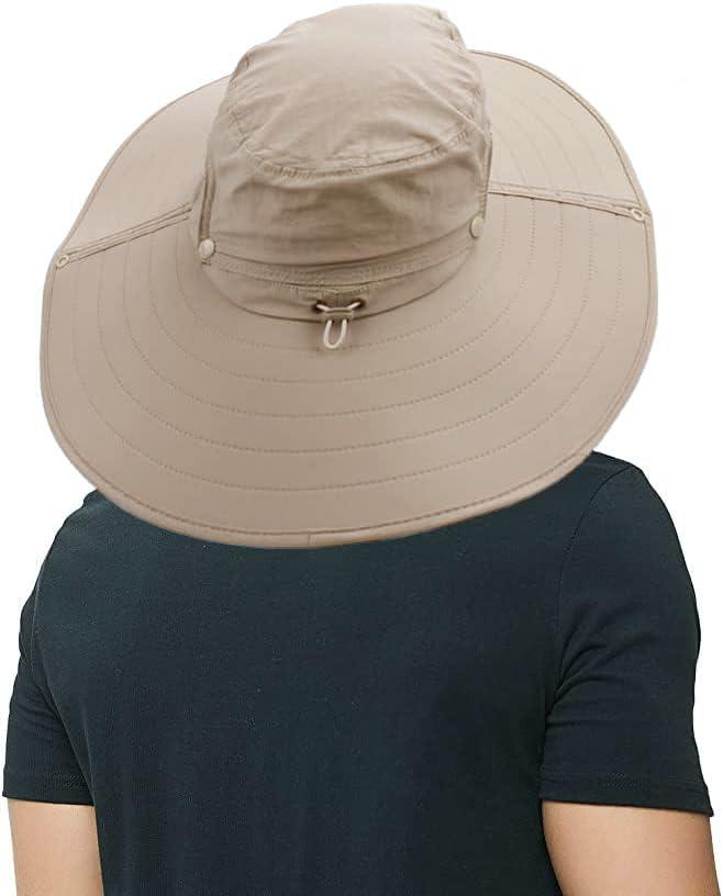 Cooltto Cooltto Wide Brim Sun Hats with Waterproof Breathable for Fishing, Hiking, Campingfor Men Women Kids Khaki