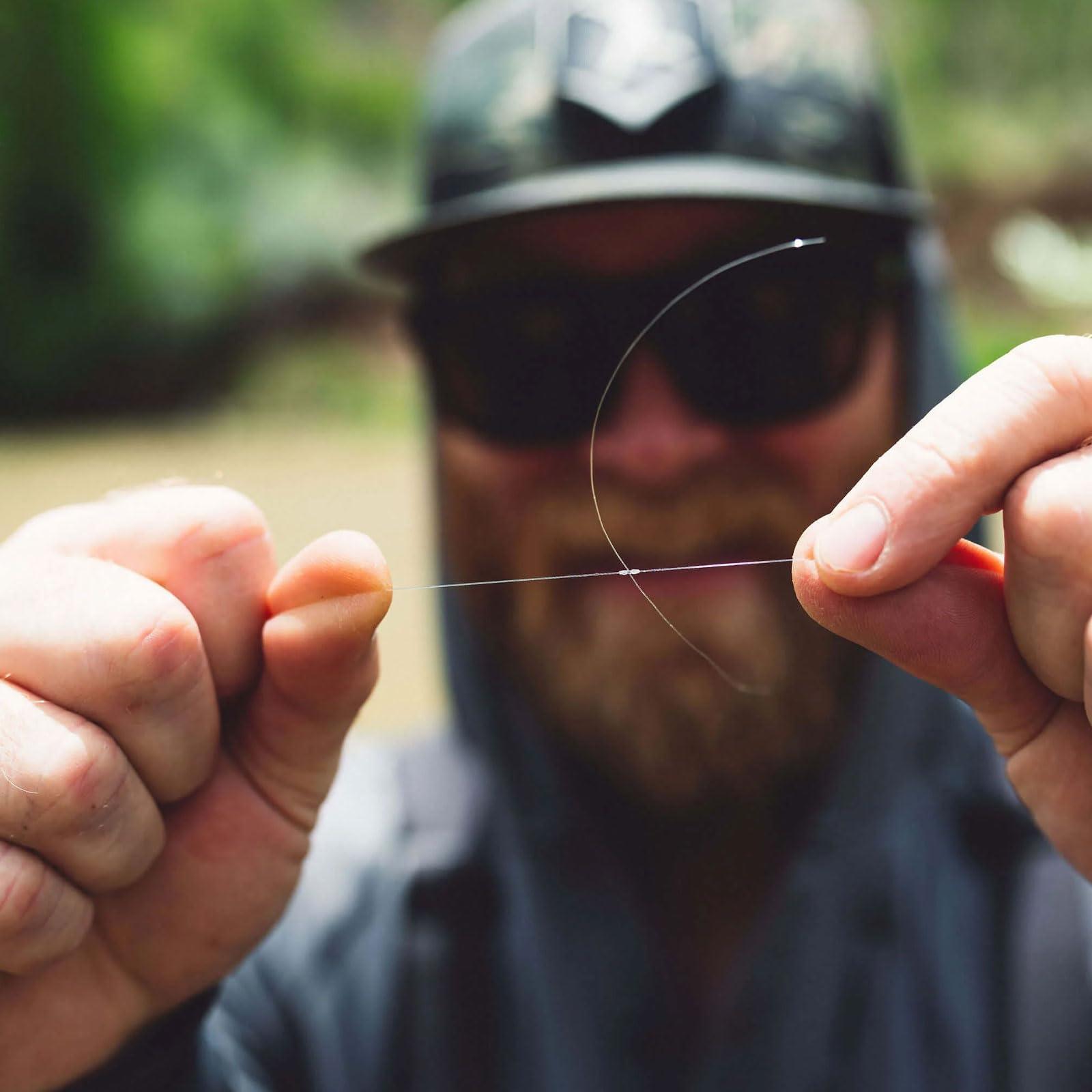 Cortland CORTLAND Ultra Premium Fluorocarbon Durable Flexible Abrasion-Resistant Trout Tippet with Plasma Finish for Freshwater | Nymphing/Dry Fly Fishing/Streamer Fishing, 30 YDS, 02X-19.6 LB