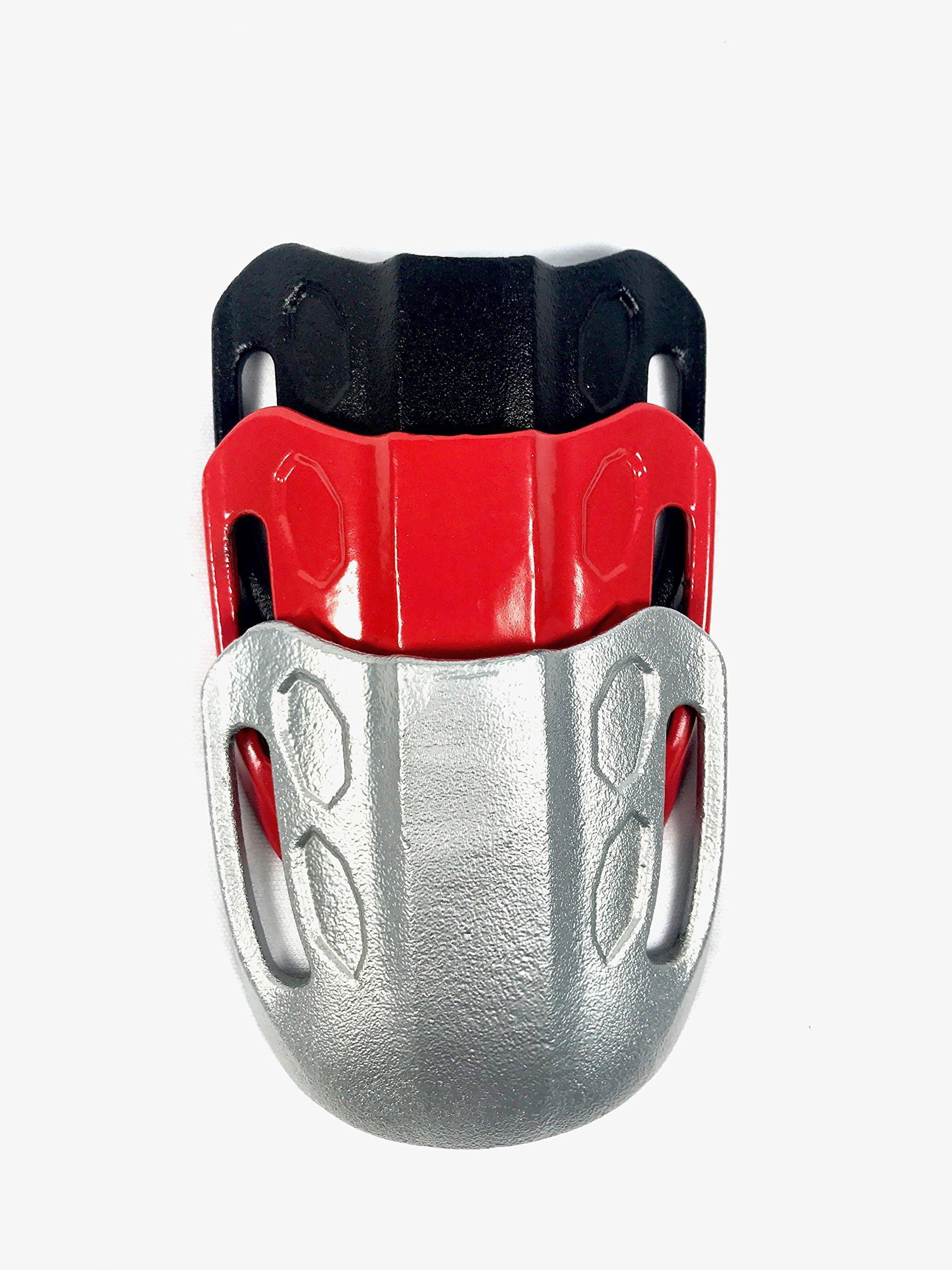 PowerSk8r Skate Weights to Improve Hockey Speed, Hockey Leg strenth, Improve Hockey Endurance, Improve Hockey Balance (0.5 Pound (Silver))