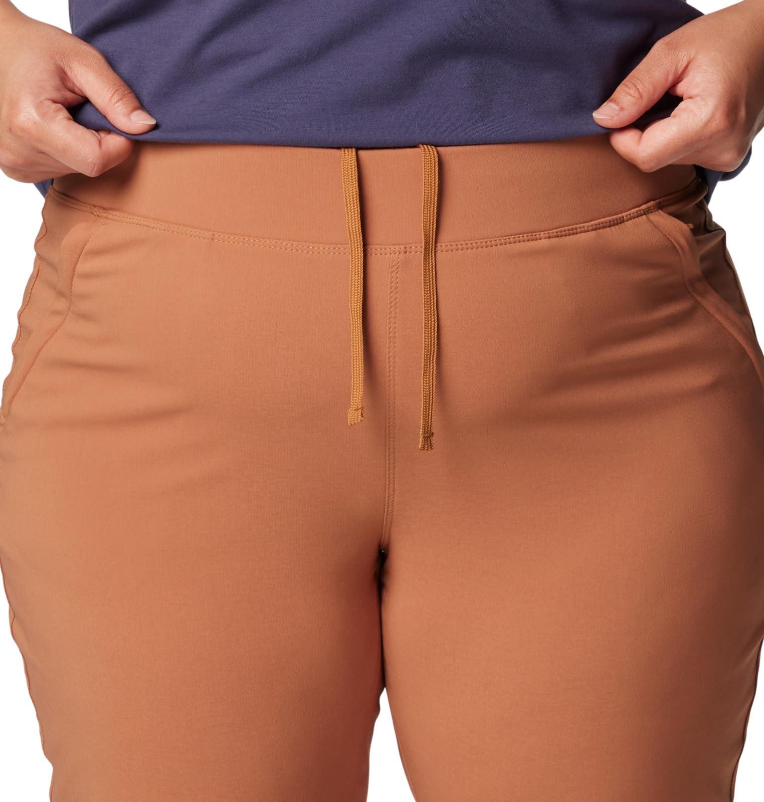 Columbia Columbia Women's Anytime Slim Pull-On Pant II, Camel Brown, X-Small