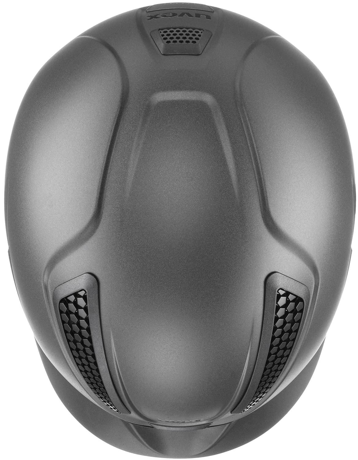 uvex sports uvex perfexxion II Horse Riding Helmet for Women & Men, Anthracite, S-M - Adjustable & Excellent Ventilated Helmet