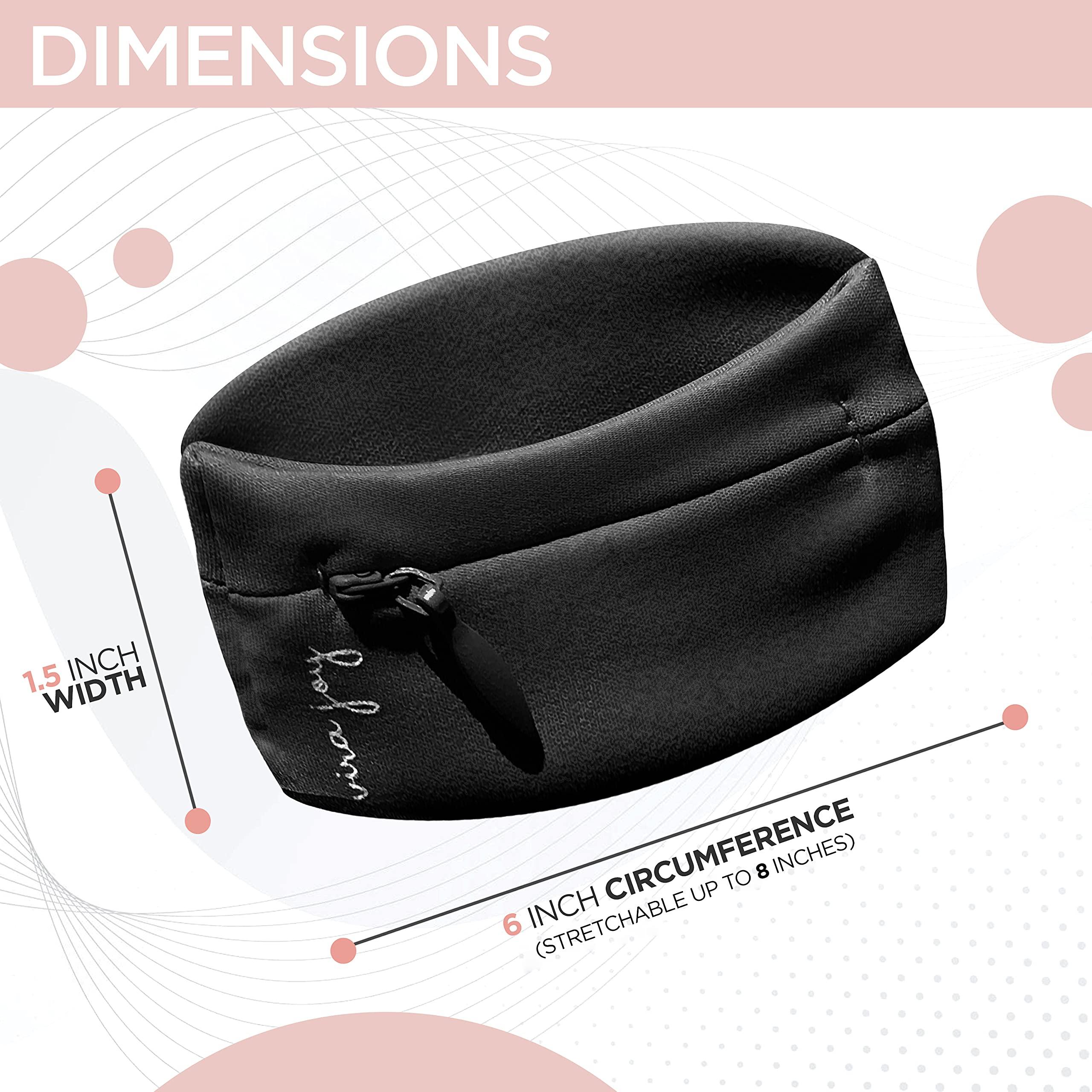 Vira Joy Vira Joy Wristband Ring Holder | Engagement & Wedding Ring Protector for Active Women | for Yoga, Rock Climbing, Running, Sports, Fitness, Working Out, Travel (Galaxy, Small)