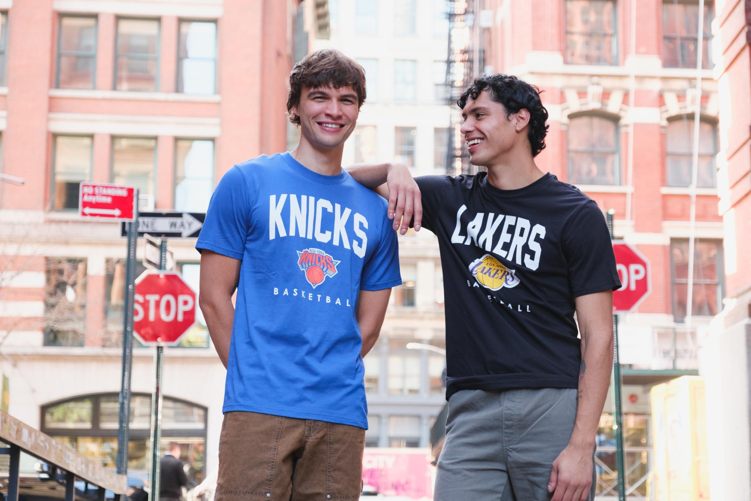 Ultra Game Ultra Game Men\'s Standard NBA Teamster Short Sleeve T-Shirt, Team Color