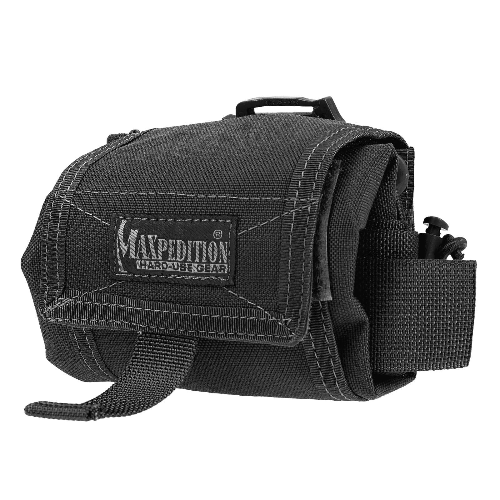 Maxpedition Maxpedition Mega Rollypoly Folding Dump Pouch (Black)