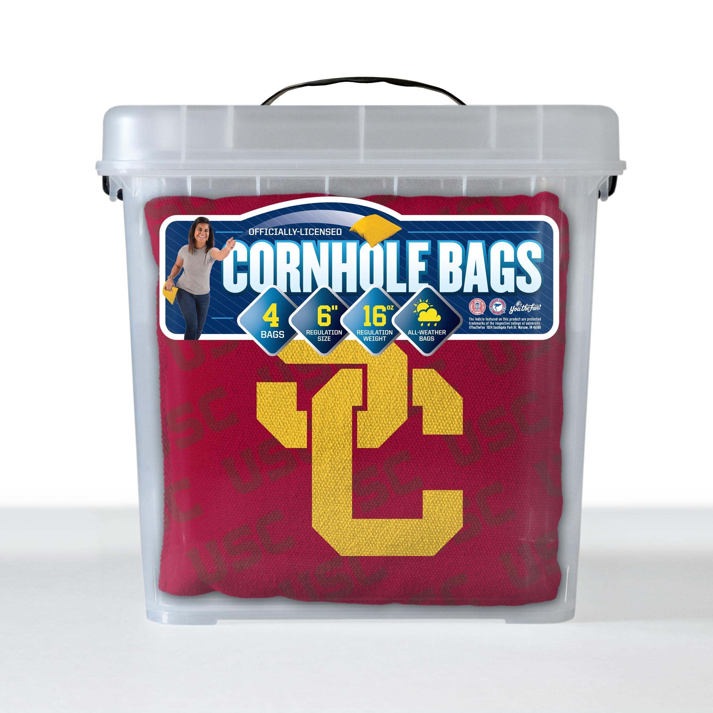 YouTheFan YouTheFan NCAA USC Trojans Cornhole Bags - 4PK - Red