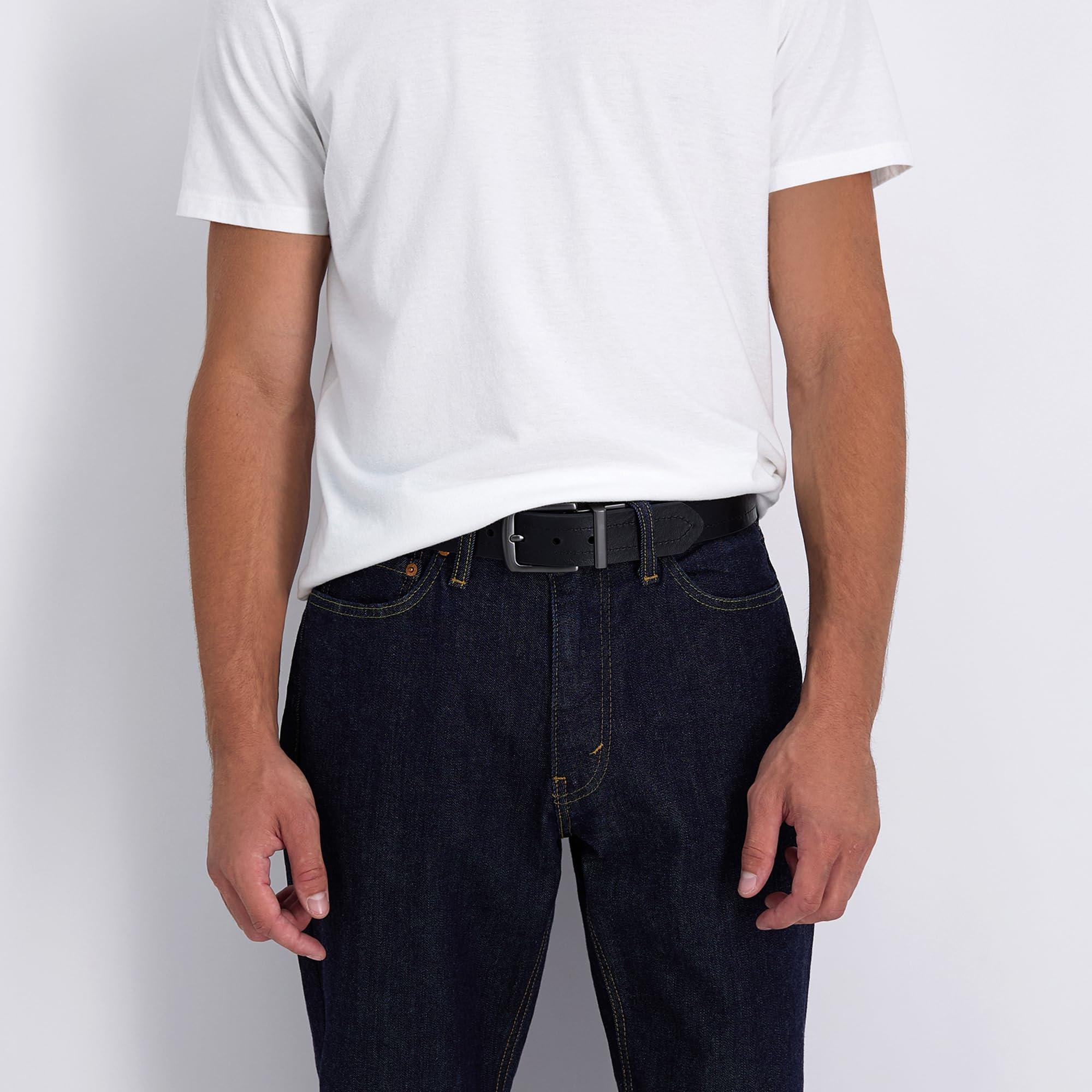 Levi's Levi's Men's Reversible Casual Jeans Belt, Brown/Black 1, Medium (34-36)