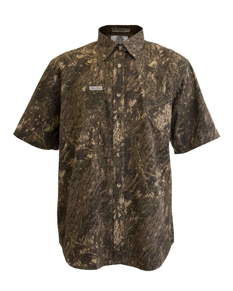 Tiger Hill Tiger Hill Camouflage Hunting Shirt Short Sleeves (5XL, Left)