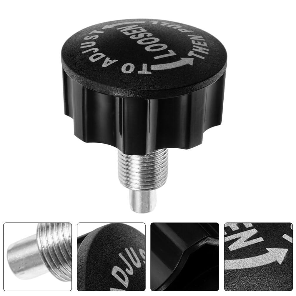 Toddmomy Toddmomy Fitness Equipment Accessory Exercise Bike Height Adjustment Pin Replacement Knob Screw Sturdy Plastic