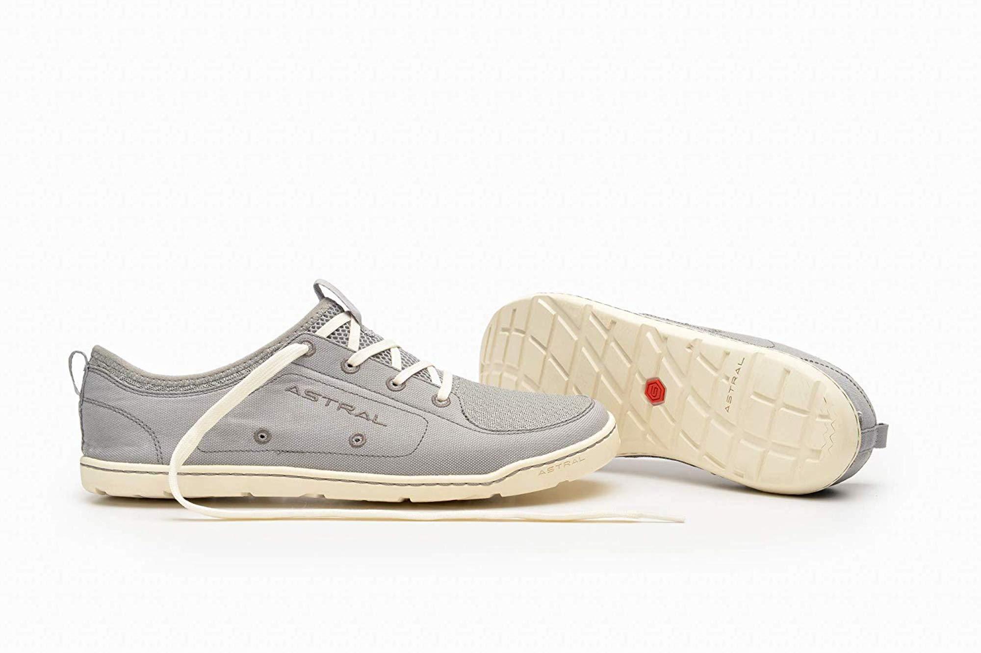 Astral Astral, Loyak, Men\'s Shoes, Water-Ready, Quick Dry, Lightweight, Casual/Outdoor Shoes for Men, Gray White, 8 M US