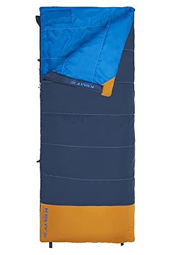 Kelty Kelty Callisto Kids 30 Degree Synthetic Insulated Sleeping Bag, Soft Shell, Stuff Sack Included for Boys and Girls