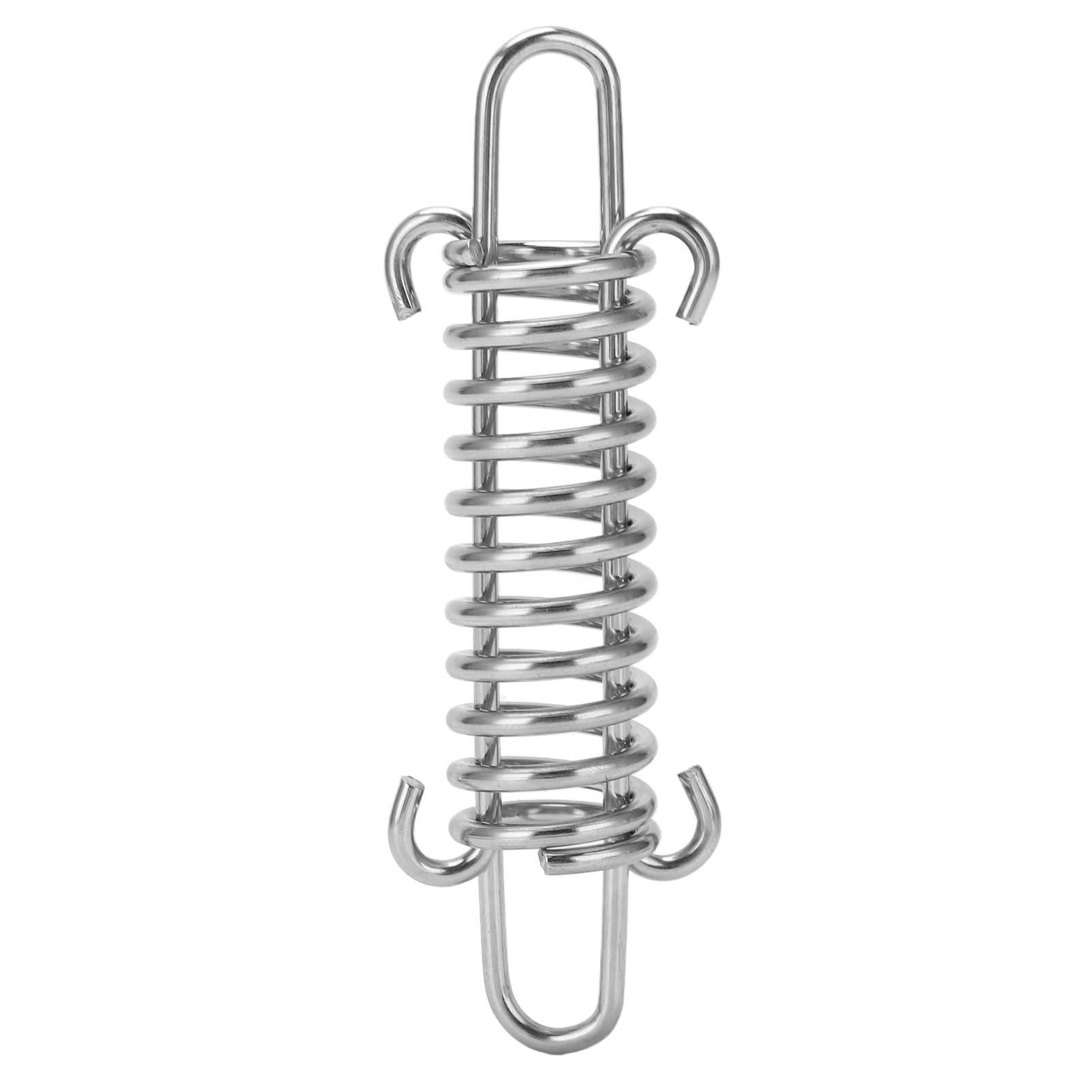 Aramox Aramox Mooring Spring, 113mm Stainless Steel Mooring Line Spring Shock Absorbing Multifunctional Marine Hardware for Boat Yacht Park