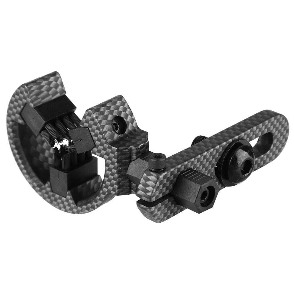 Yosoo Health Gear Compound Bow Arrow Rest, Universal Camouflage ture Arrow Rest Recurve Bow Archery Brush Arrow Rest(Black)