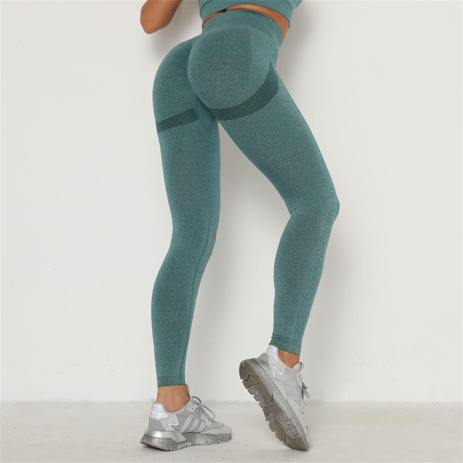 Ladmiple Butt Lifting Leggings for Women Under 15 Seamless Legging for Women High Waist Workout Gym Yoga Pant Tummy Control Butt Lift Scrunch Booty Compression Tights