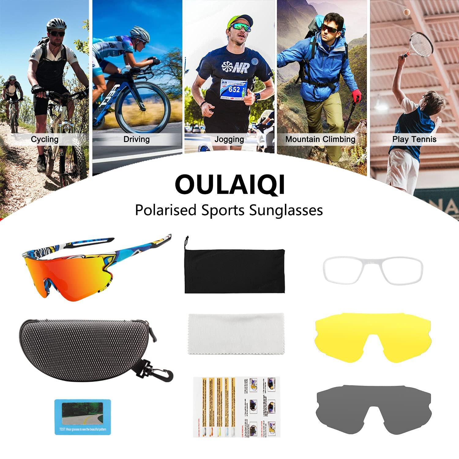 OULAIQI OULAIQI Kids Sunglasses Polarized Youth Baseball Sunglasses for 8-14 boys girls TR90 Frame UV400 Sports Softball Cycling Glasses